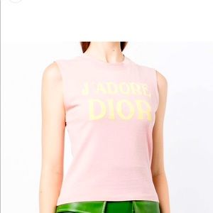 Christian Dior 1990- 2000s J'Adore Dior Top Size 38/M